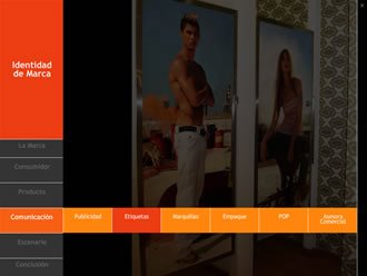 Menús, Multimedia Mercadeo de Moda