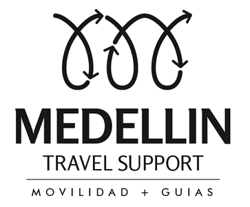 Opciones proceso, Logo Medellín Travel Support