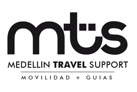 Opciones proceso, Logo Medellín Travel Support
