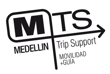 Opciones proceso, Logo Medellín Travel Support