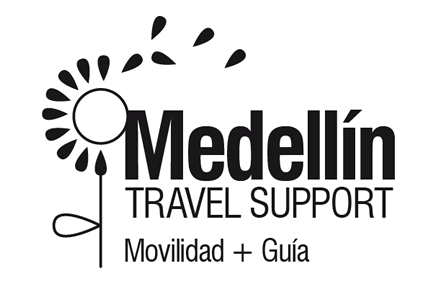 Opciones proceso, Logo Medellín Travel Support