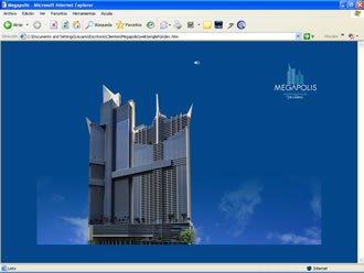 Intro Animada, Web Megapolis