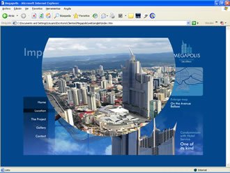 Transición a Foto, Web Megapolis