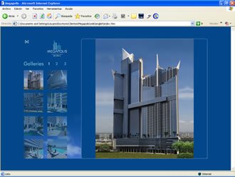 Galería de Fotos, Web Megapolis