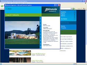 Detalle Casa PopUp (1), Web Ménsula Ingenieros