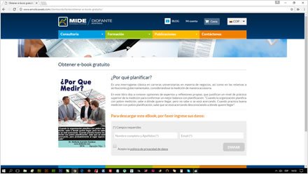eBook gratuito, Web Responsive Wordpress Mide Consultores