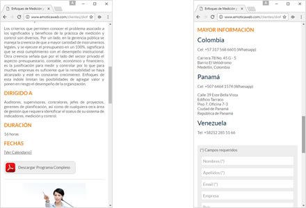 Adaptación Responsive, Web Responsive Wordpress Mide Consultores