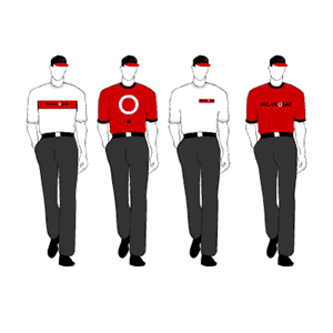 Uniformes, Identidad Visual Milano Bar