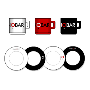 Vajilla, Identidad Visual Milano Bar
