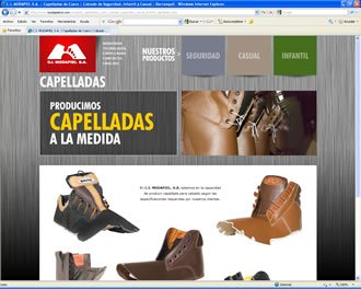 Capelladas, Web C.I. Modapiel