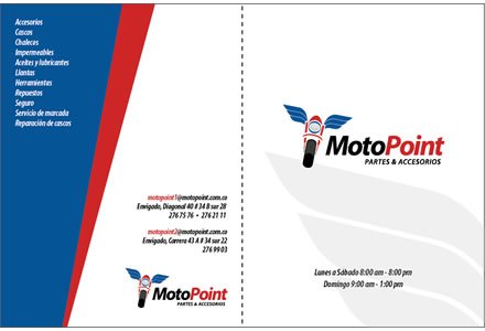 Bolsas, Identidad visual Motopoint