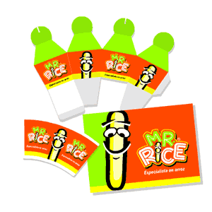 Empaques, Identidad Visual Mr. Rice