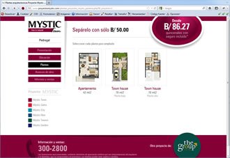Plantilla de planos, Web Proyectos Mystic