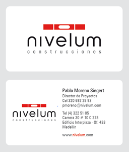 Tarjeta, Naming y Diseño de Imagen Nivelum