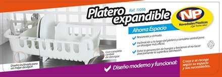 Platero, Empaques y brochure Novedades plásticas