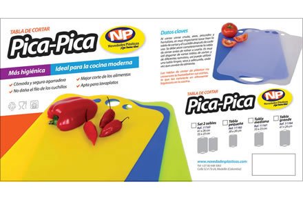 Etiqueta, Etiquetas de productos Novedades Plásticas