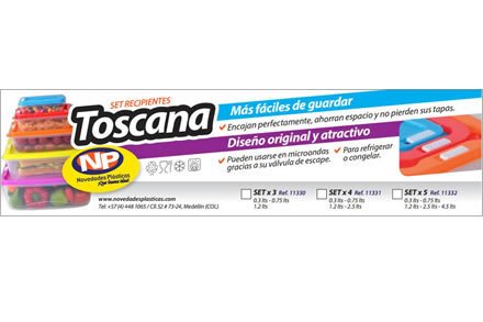 Etiqueta, Etiquetas de productos Novedades Plásticas