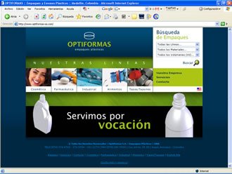Home, Web Optiformas