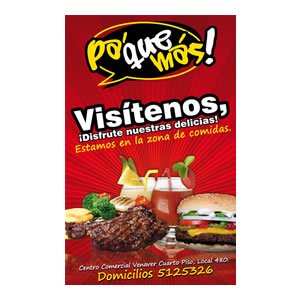Pendón, Identidad Visual Pa'Que Más!