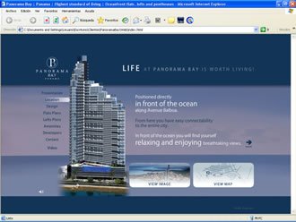 Ubicación, Web Panorama Bay