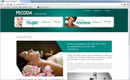 Empresa, Web administrable Pecoda