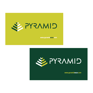 Tarjetas 2 caras (frente), Identidad Visual Pyramid
