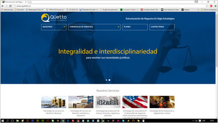 Home (2), Web responsive Qüetto