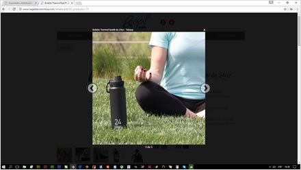 Detalle Producto, Web HTML5 administrable Regal de Colombia