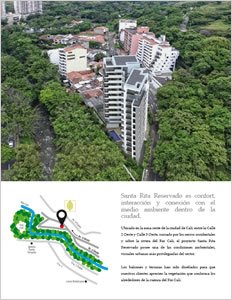 Brochure, Identidad y publicidad Santa Rita Reservado