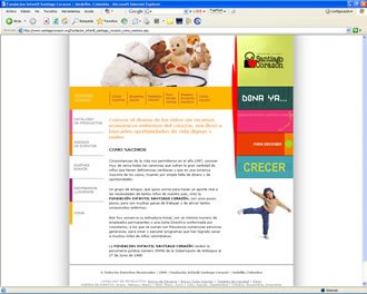 Historia, Web Santiago Corazón