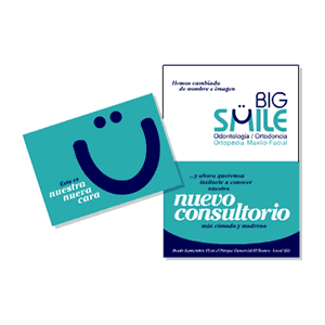 Tarjeta de Lanzamiento, Identidad Visual Big Smile