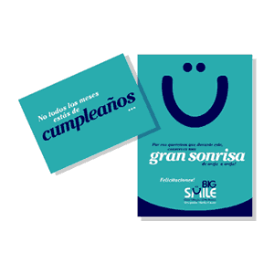 Tarjeta de Cumpleaños, Identidad Visual Big Smile