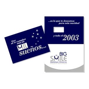 Tarjeta de Navidad, Identidad Visual Big Smile