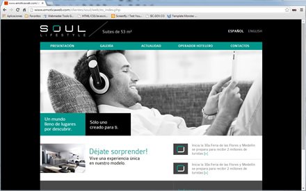Home (4), Sitio Responsive Soul Suites