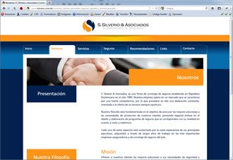 Nosotros, Sitio web S. Silverio