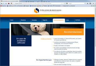 Recomendaciones, Sitio web S. Silverio