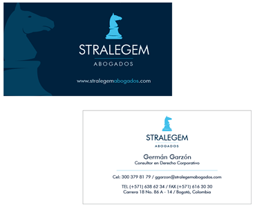 Tarjetas, Naming e Identidad Stralegem