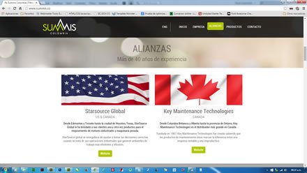 Alianzas, Web Bootstrap Summis