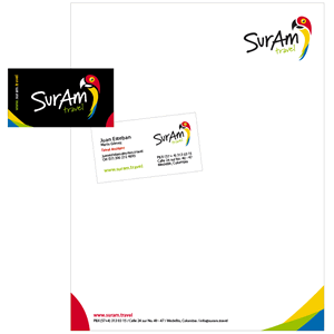 Papelería, Identidad Visual SurAm