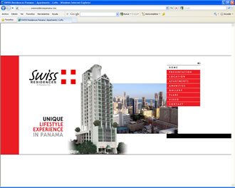 Home, Web Swiss Residences