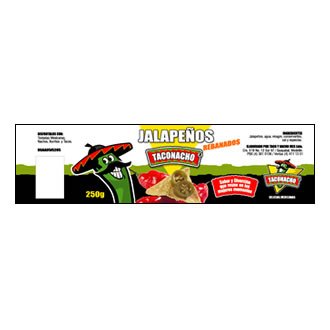 Etiqueta Jalapeños, Identidad Visual Taconacho
