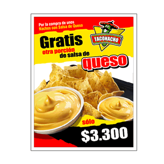 Hablador promoción (2), Identidad Visual Taconacho
