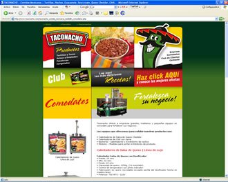 Comodatos, Web Taconacho