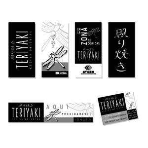 Pendones | Prensa, Identidad Visual Teriyaki