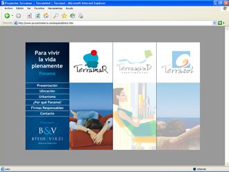Home, Web Proyectos Terra