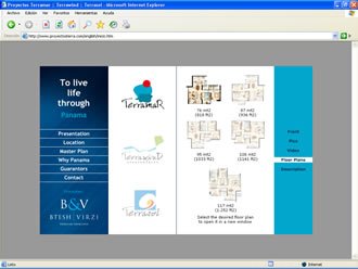 Galería de Planos, Web Proyectos Terra