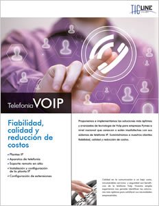 Hoja 4, Diseño de brochure Tic Line
