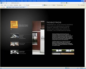 Nosotros, Web Tolentino
