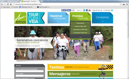 Home (3), Web Joomla Area Metropolitana