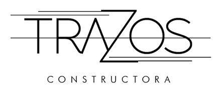 Opción logo, Identidad visual Trazos Constructora
